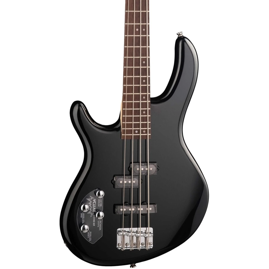 Бас-гитара Cort Action Bass Plus LH BK WBAG