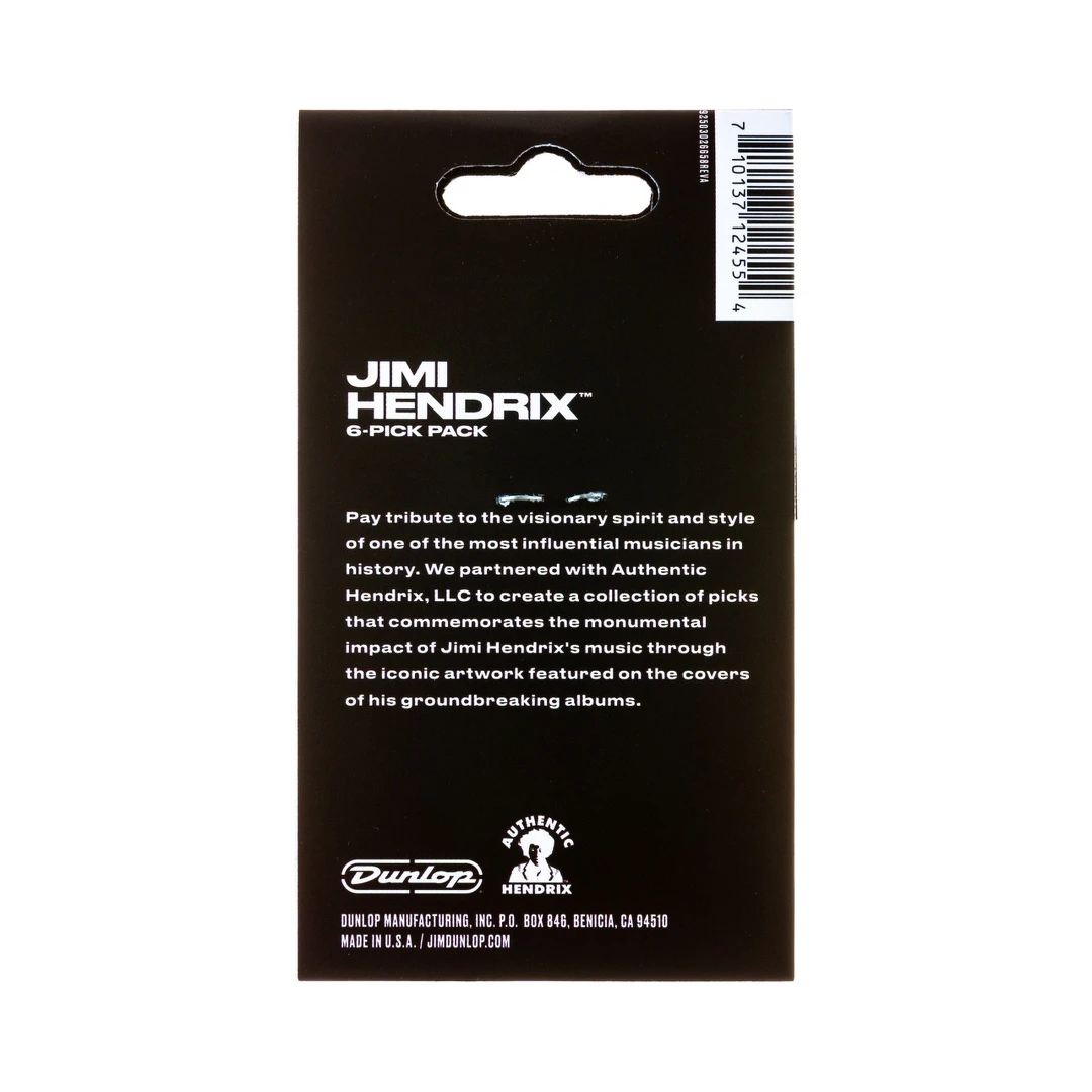 Набор медиаторов Dunlop JHP03H Jimi Hendrix Electric Ladyland