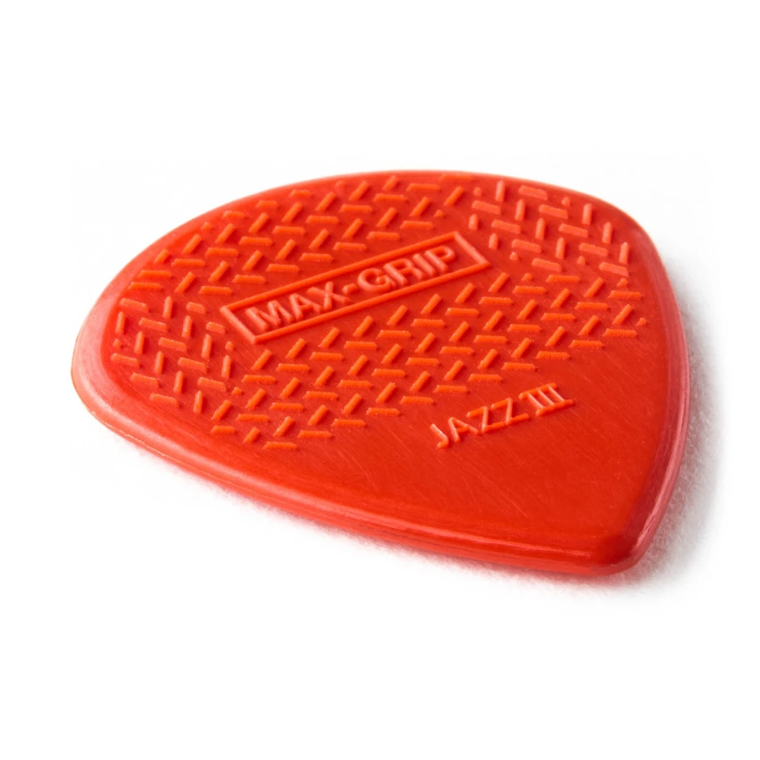 Набор медиаторов Dunlop 471P3N Max Grip Nylon Jazz III 1.38