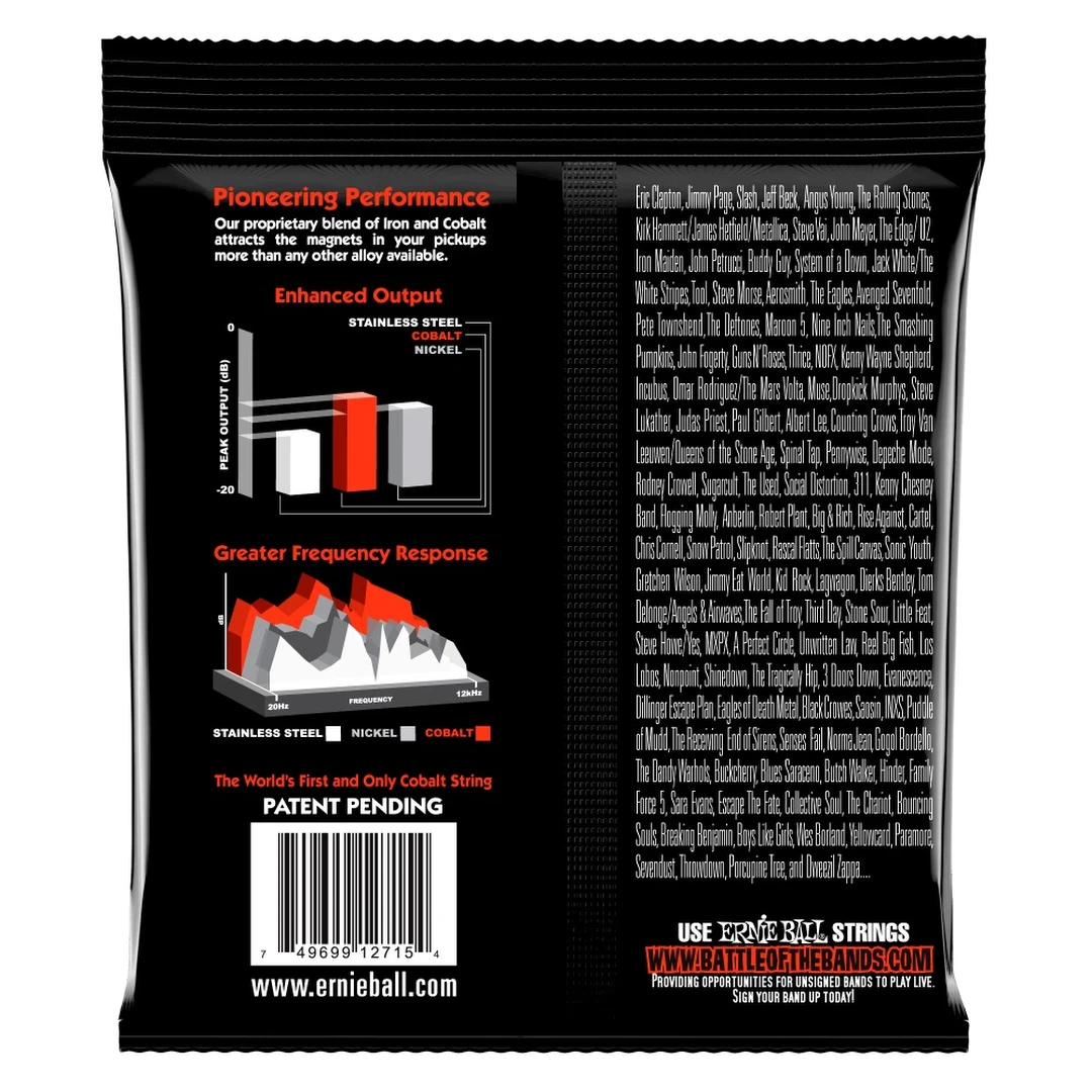 Струны для электрогитары Ernie Ball 2730 10-62