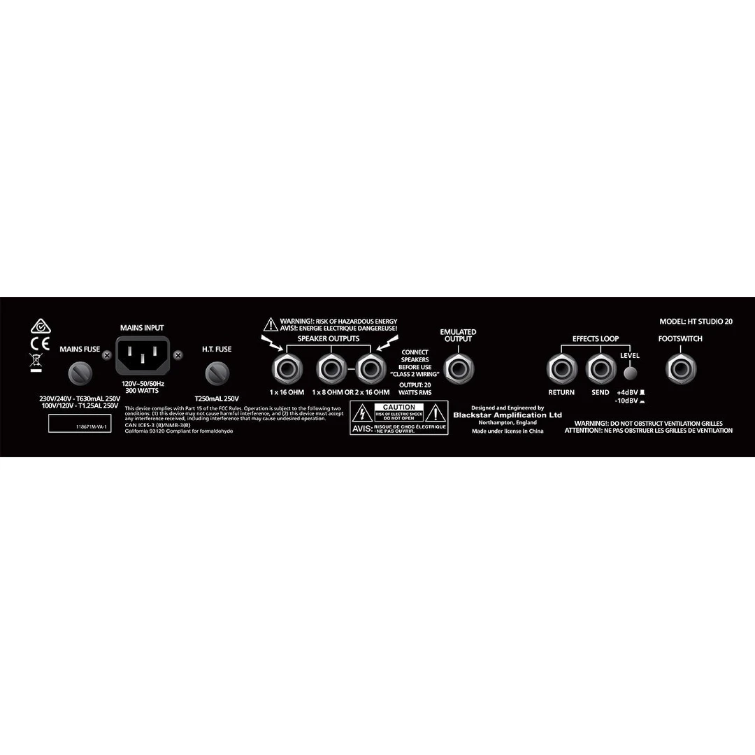 Комбоусилитель Blackstar HT Studio 20