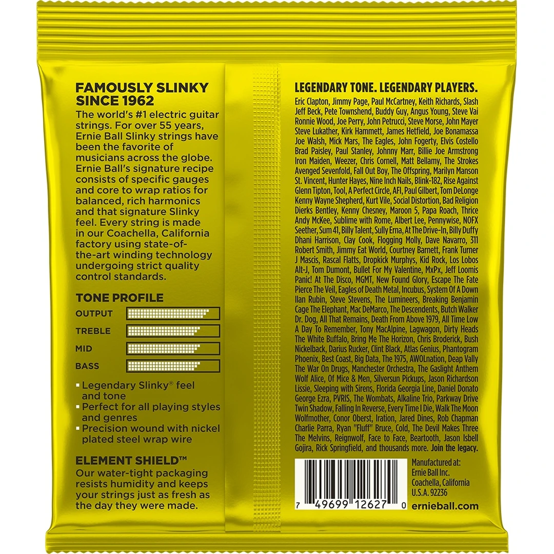 Струны для электрогитар Ernie Ball 2627 11-54