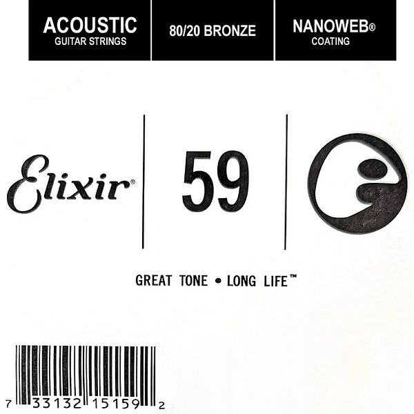 Струна для акустической гитары Elixir 15159 .059