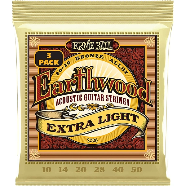 Струны для акустической гитары Ernie Ball 3006 10-50