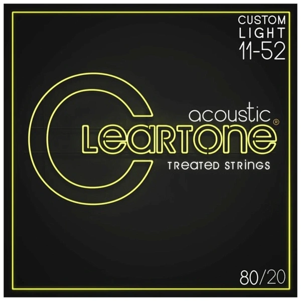 Струны для акустической гитары Cleartone 7611 80/20