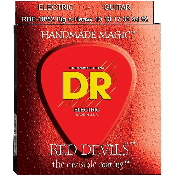 Струны для электрогитары DR Red Devils RDE-10/52 10-52