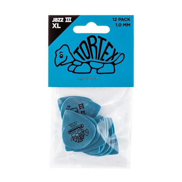 Набор медиаторов Dunlop 498P1.0 Tortex Jazz III XL