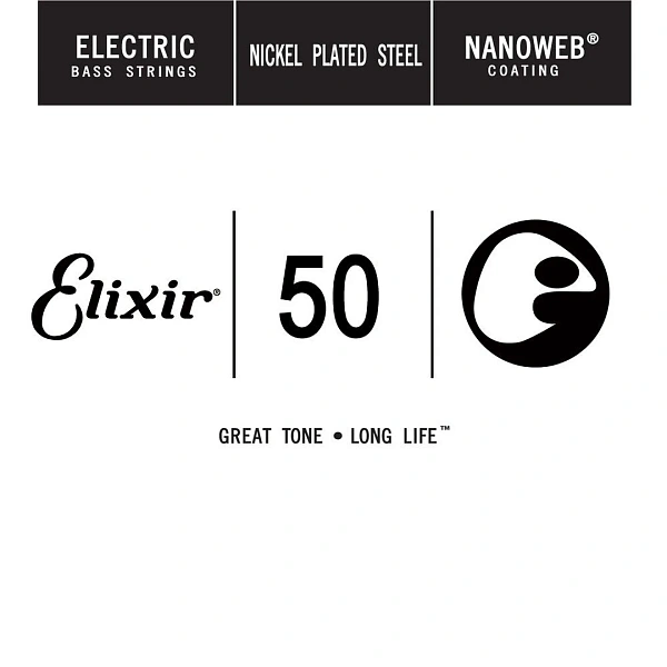 Струна для бас-гитары Elixir 15350 .050