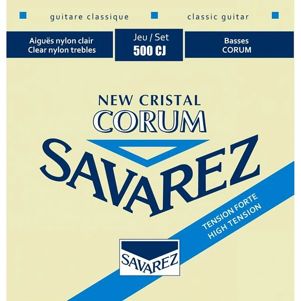Струны для классической гитары Savarez 500CJ New Cristal Corum Forte