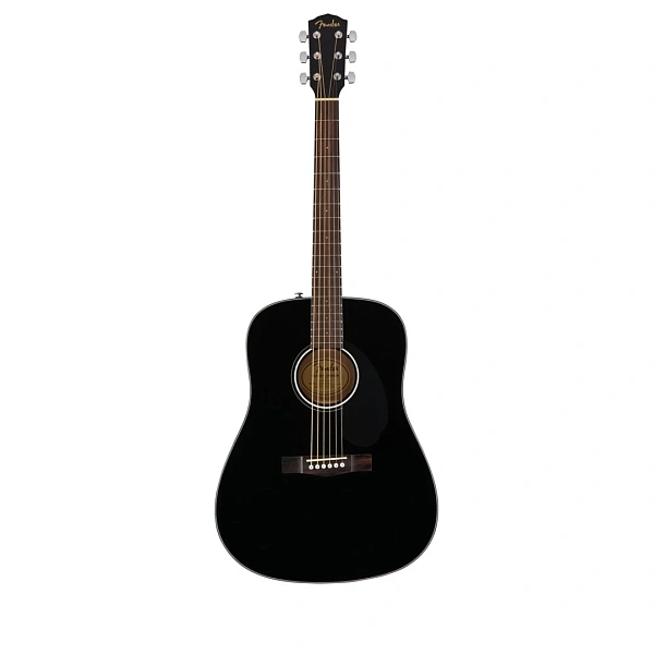Акустическая гитара Fender CD-60S Black