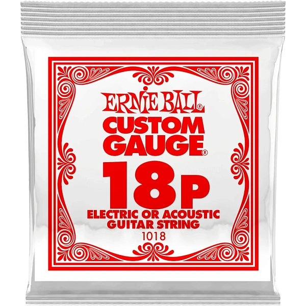 Струна для электрогитары Ernie Ball 1018