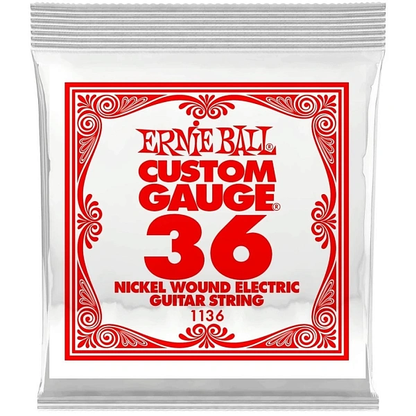 Струна для электрогитары Ernie Ball 1136