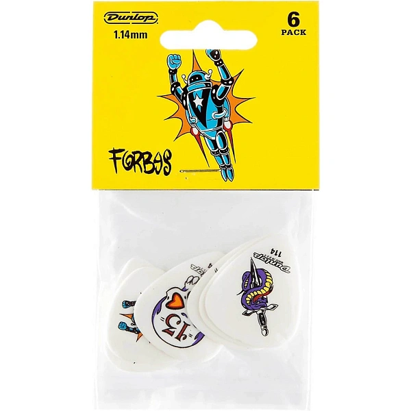 Набор медиаторов Dunlop BL100P1.14 Alan Forbes S1 1.14