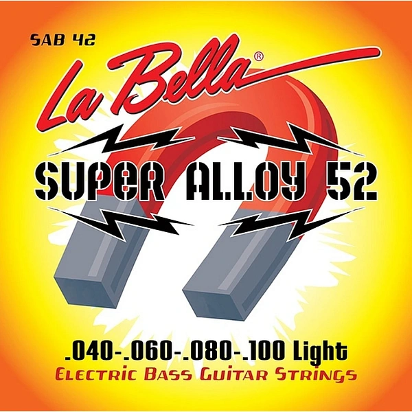 Струны для бас-гитары La Bella SAB42 40-100