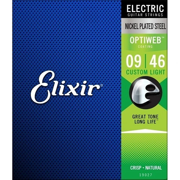 Струны для электрогитары Elixir 19027 9-46