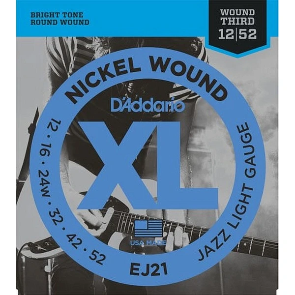 Струны для электрогитары D’Addario EJ21