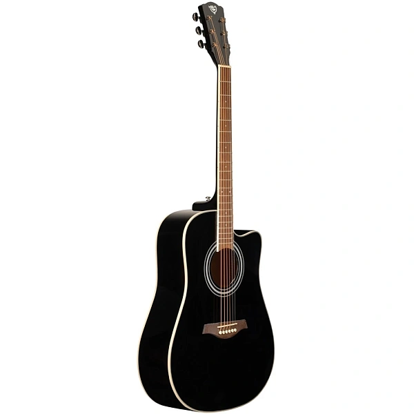 Акустическая гитара Rockdale Aurora D6 C BK Gloss