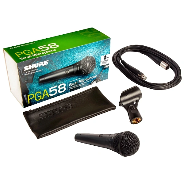 Микрофон Shure PGA58-XLR-E