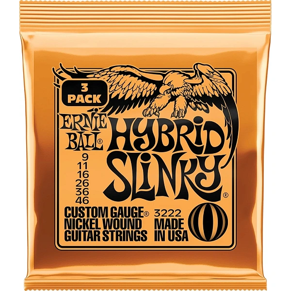 Струны для электрогитары Ernie Ball 3222 9-46