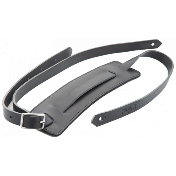 Ремень для гитары RightOn Straps Steady Leathercraft Slim Black