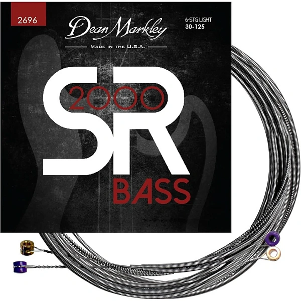 Струны для бас-гитары Dean Markley 2696 SR2000 30-125 6-Strings