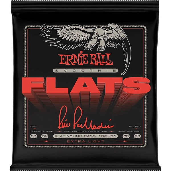 Струны для бас-гитары Ernie Ball 2748 Pino Palladino 38-98