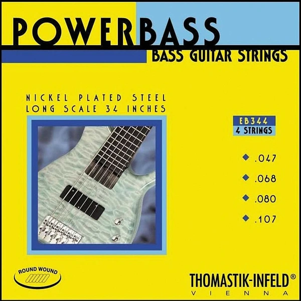 Струны для бас-гитары Thomastik EB344 47-107