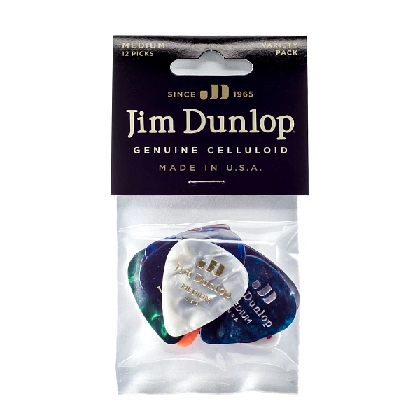 Набор медиаторов Dunlop PVP106 Celluloid Pick Variety Pack