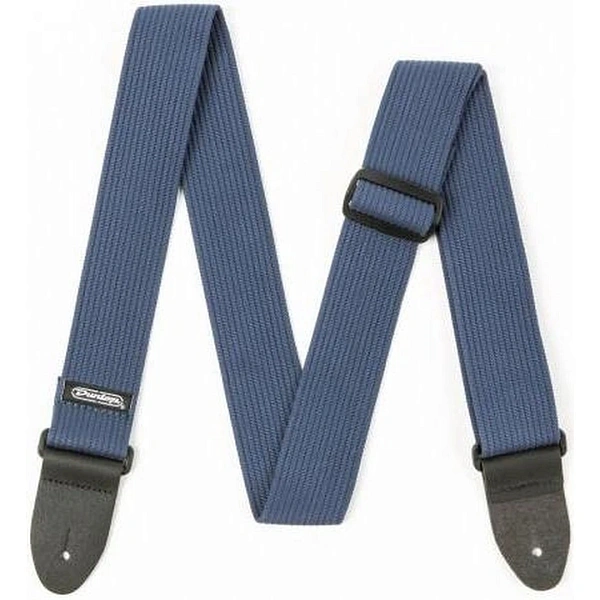 Ремень для гитары Dunlop D27-01NV Ribbed Cotton Navy Blue