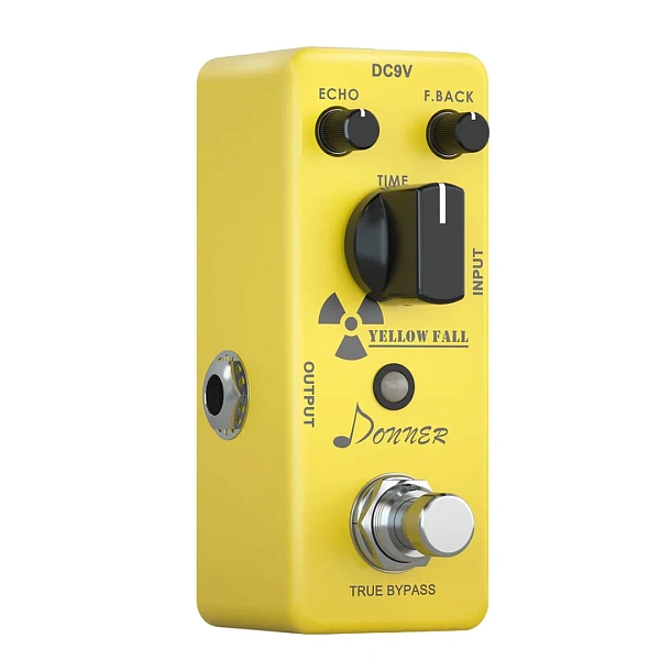 Педаль эффектов Donner EC748 Yellow Fall Delay