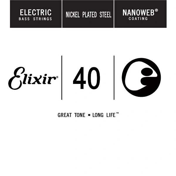 Струна для бас-гитары Elixir 15340 .040