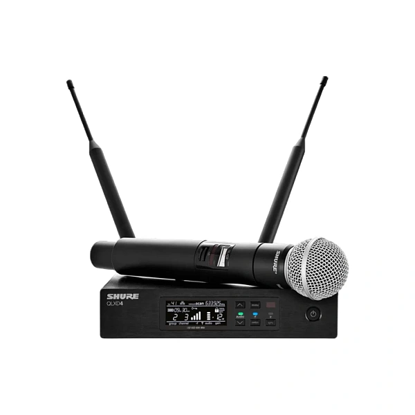Ручной беспроводной передатчик Shure QLXD2 с капсюлем SM58