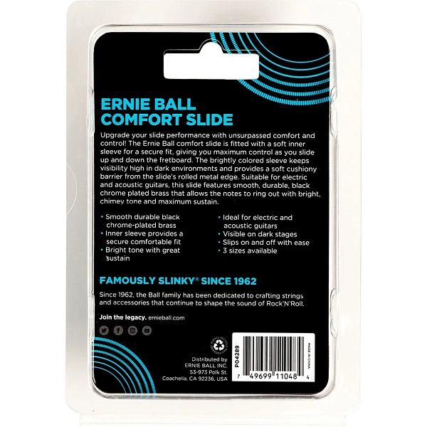 Слайдер Ernie Ball Comfort Slide Large 4289