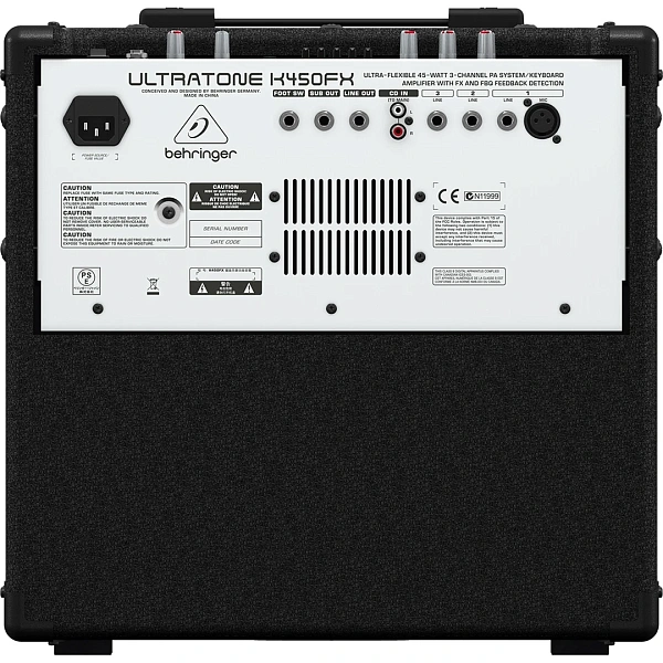 Комбоусилитель для клавишных Behringer K450FX