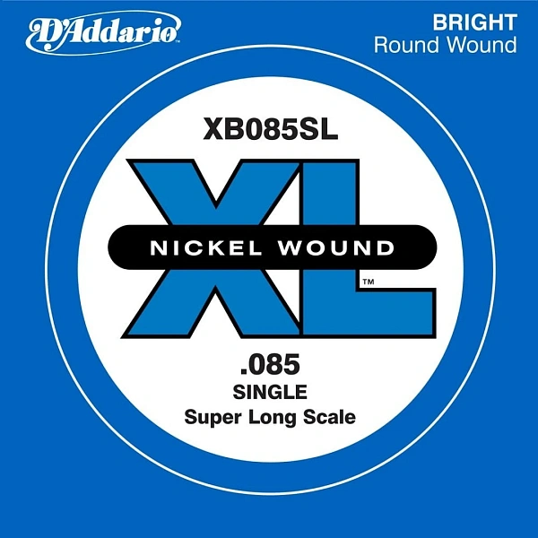 Струна для бас-гитары D'Addario XB085SL Nickel Wound