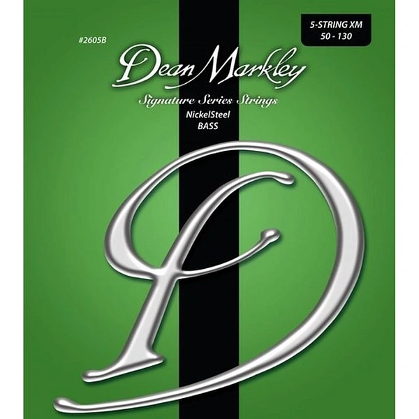 Струны для бас-гитары Dean Markley 2605B Signature Nickel Steel 50-130 5-Strings