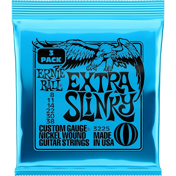 Струны для электрогитары Ernie Ball 3225 8-38
