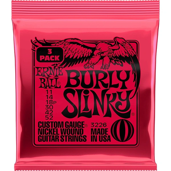 Струны для электрогитары Ernie Ball 3226 11-52