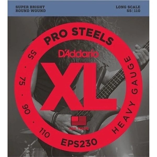 Струны для бас-гитары D'addario EPS230 55-110