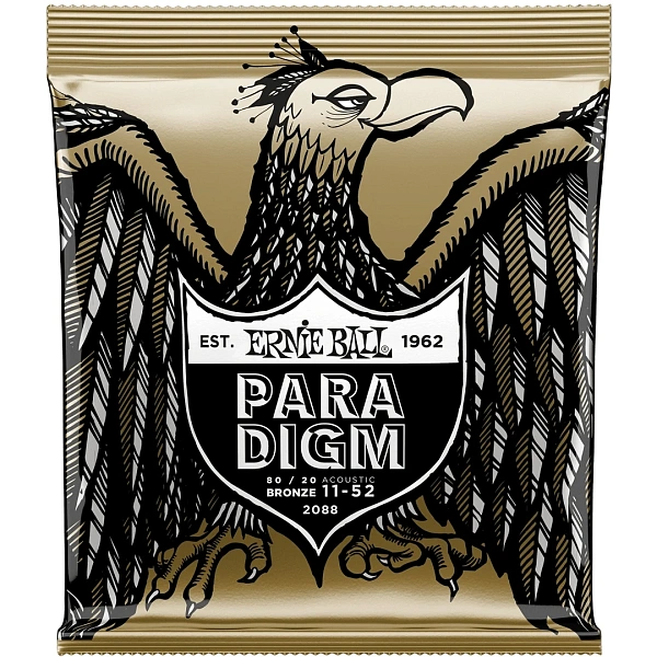 Струны для акустической гитары Ernie Ball 2088 11-52