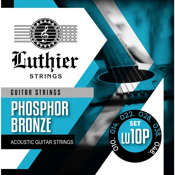 Струны для акустической гитары Luthier LU-10P 10-48