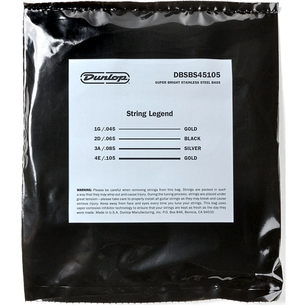 Струны для бас-гитары Dunlop DBSBS45105 45-105
