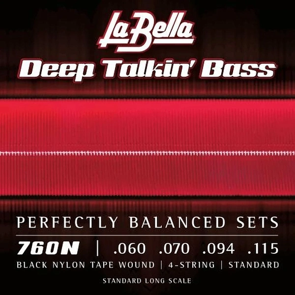 Струны для бас-гитары La Bella 760N 60-115