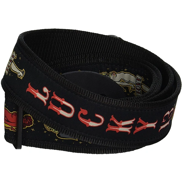 Ремень для гитары Dunlop D38-23LH STRAP L13 LOVE/HATE