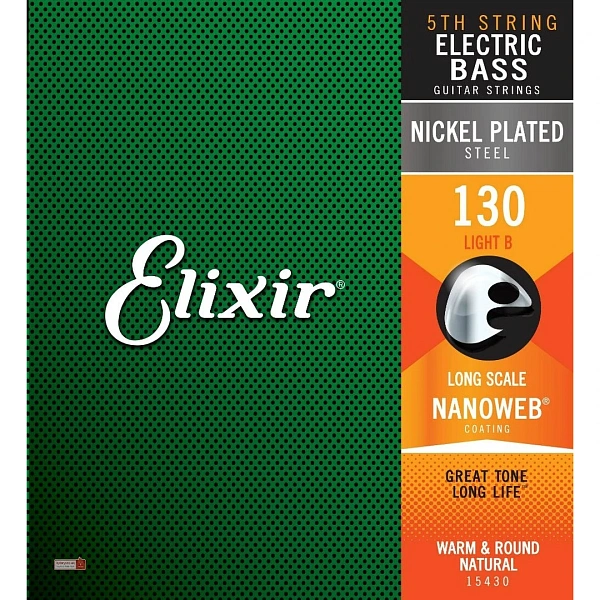 Струна для бас-гитары Elixir 15430 130 B-5