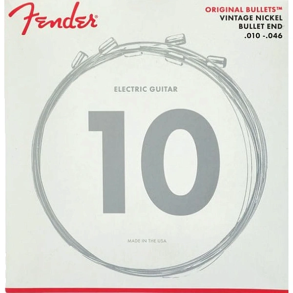 Струны для электрогитары Fender 3150R Pure Nickel Bullet End 10-46