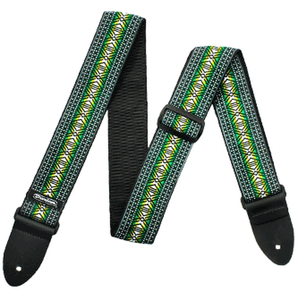 Ремень для гитары Dunlop D67-04GN Matrix Green