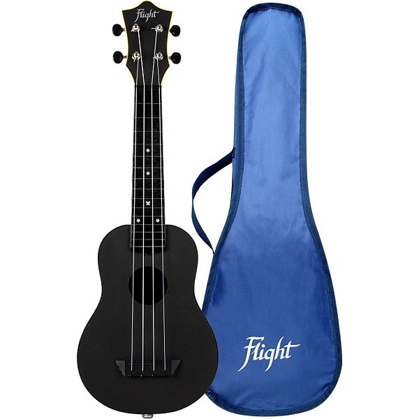 Укулеле Flight TUS35E Black